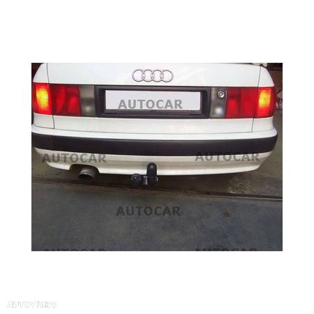 Carlig de remorcare pentru Audi 80 - 4usi, Avant, Quattro, (8C, B4) - sistem semidemontabil din 1991/09 pana 1994/11 - 7