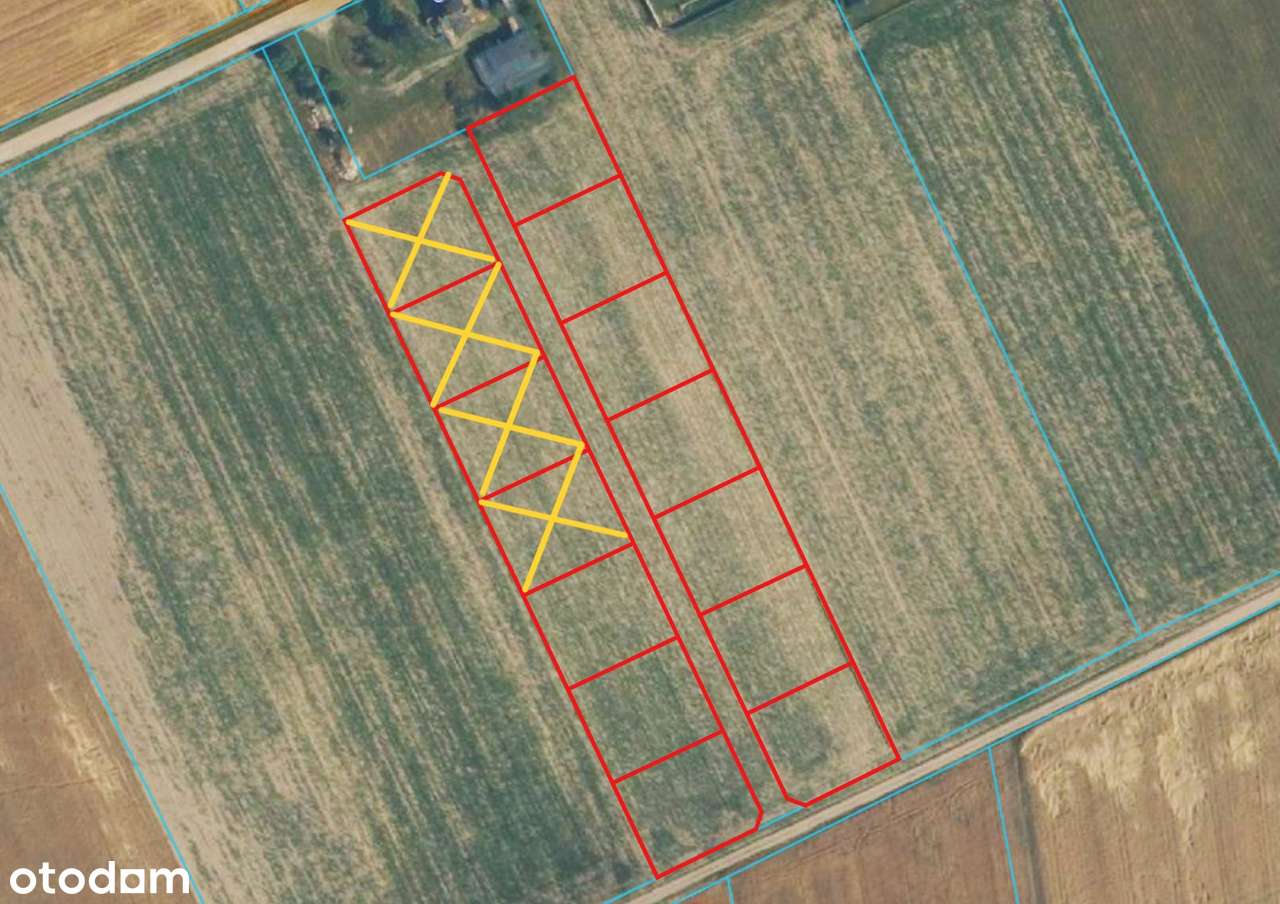 Działki budowlane z warunkami zabudowy, niedaleko jeziora, Kaszczor-1