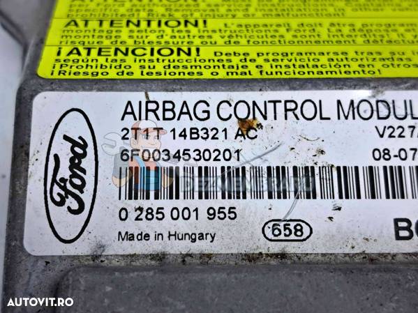 Calculator airbag Ford Transit Connect (P65) [Fabr 2002-2013] 2T1T-14B321-AC - 2