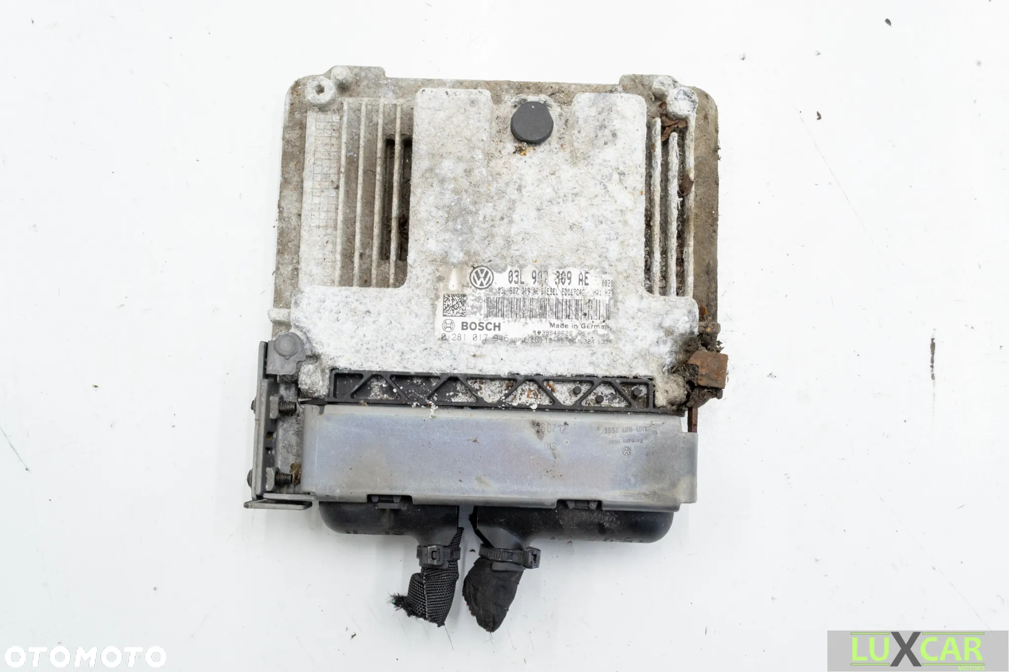 VW PASSAT B7 2.0 TDI KOMPUTER STEROWNIK SILNIKA ECU 03L907309AE GORLICE - 2