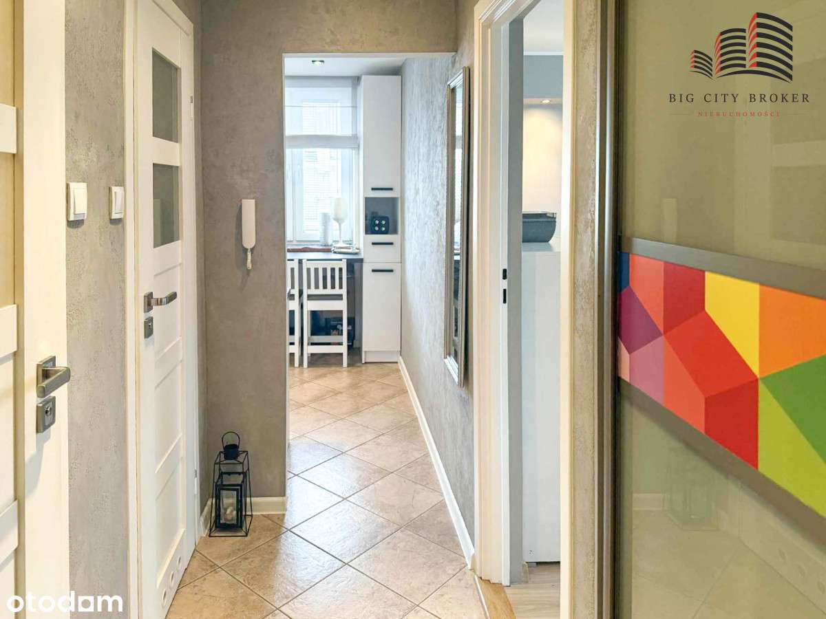 35,20 m2 z dużym balkonem na Wrotkowie-3