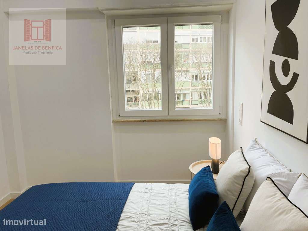 T3 Benfica, remodelado, equipado e mobilado-7