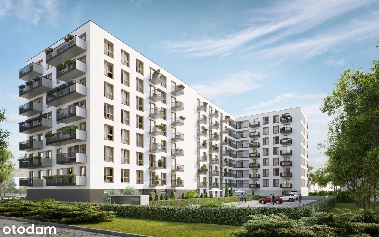 3-pokojowe mieszkanie 59m2 + balkon