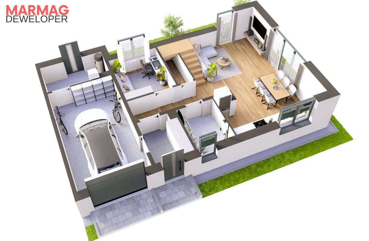 Dom Wolnostojący nad rzeką - Pełny obrazek: 4/13