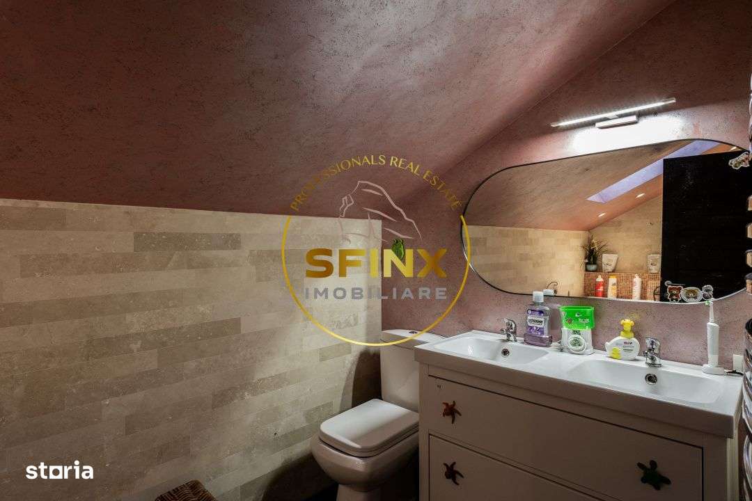 6 camere, 200 mp, P+1+M, curte proprie, centrala termica, pivnita-17