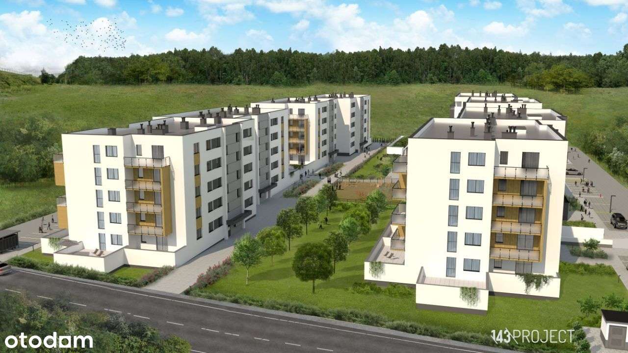 Nowe mieszkanie, 3-pokojowe, ul. Staroszkolna,58m2 - Pełny obrazek: 5/6