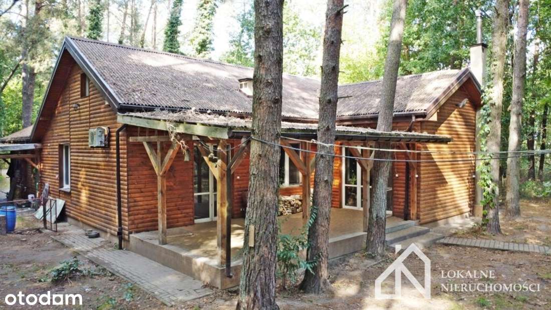 Wyjątkowy dom w otulinie prywatnego lasu w Łukowie na sprzedaż!-6