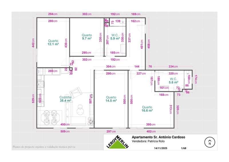 Arrenda-se Apartamento - Grande imagem: 5/5