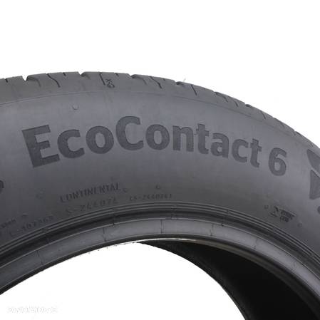 2 x CONTINENTAL 185/65 R15 88T EcoContact 6 Lato 2019 5.5-6mm - 6
