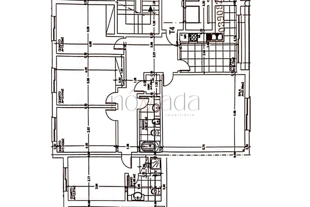 Apartamento T4 com vista rio e estacionamento duplo  Onde o confort...-28