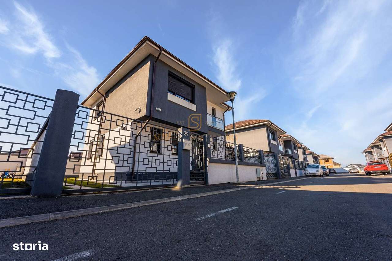 Vila moderna cu 4 camere, zona rezidentiala, finisaje noi - Bragadiru - Imagine principală: 1/11