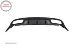 Difuzor Bara Spate cu Ornamente tobe Mercedes C-Class C205 A205 Coupe Cabriolet (2- livrare gratuita - 5