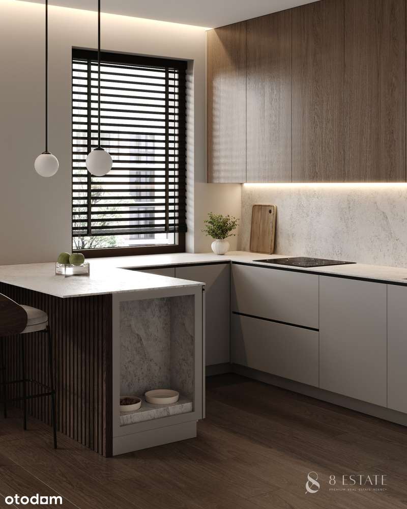 Dwustronne, jasne mieszkanie Royal Residence 7-9