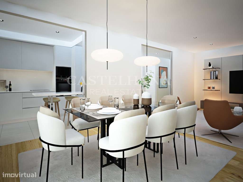 Apartamento T3 com varanda e garagem situado na Maia - Grande imagem: 3/53