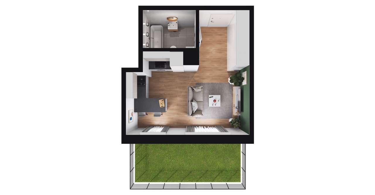 blisko A​W​F’u i dworca P​K​P | idealne pod inwestycję - Pełny obrazek: 3/9