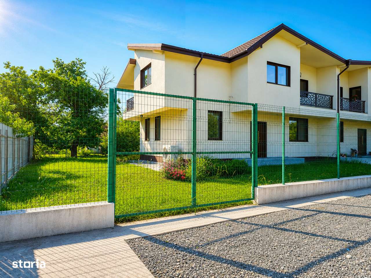 Casa noua la gata in Viile Noi,4 camere,încălzire pardoseala, gradina.-0