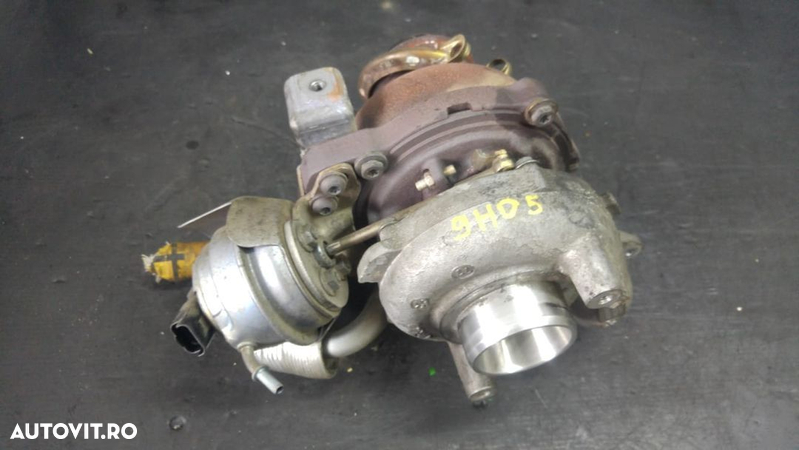 Turbina 9h05 1.6 hdi citroen c4 euro 5 tip 9hd 9686120680 - 2