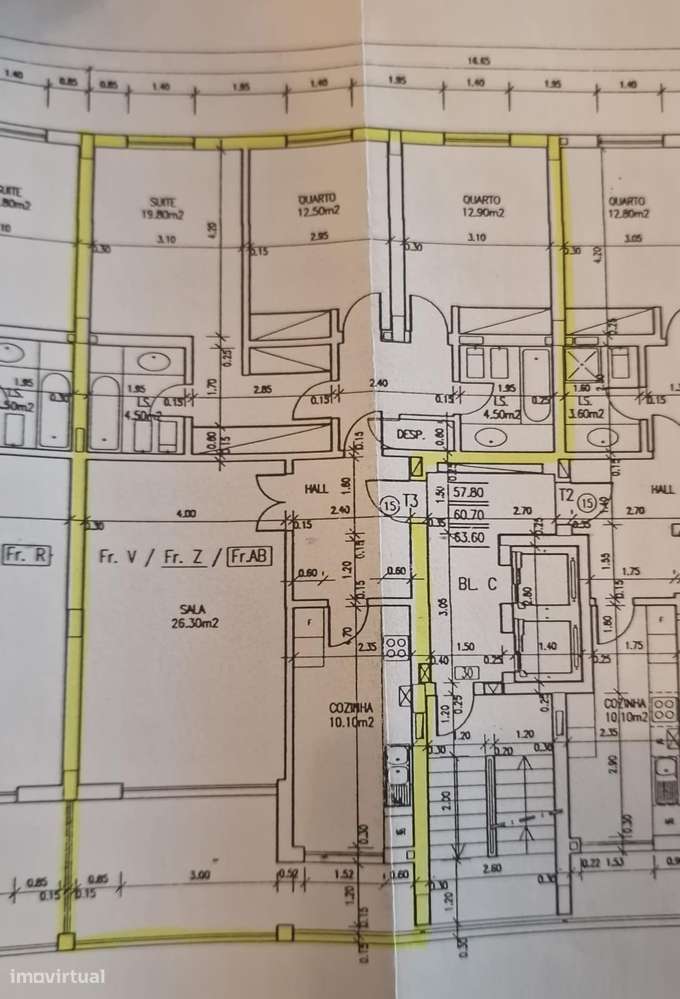Apartamento T3 com vista panorâmica sobre o Jamor em condomínio fechad-27