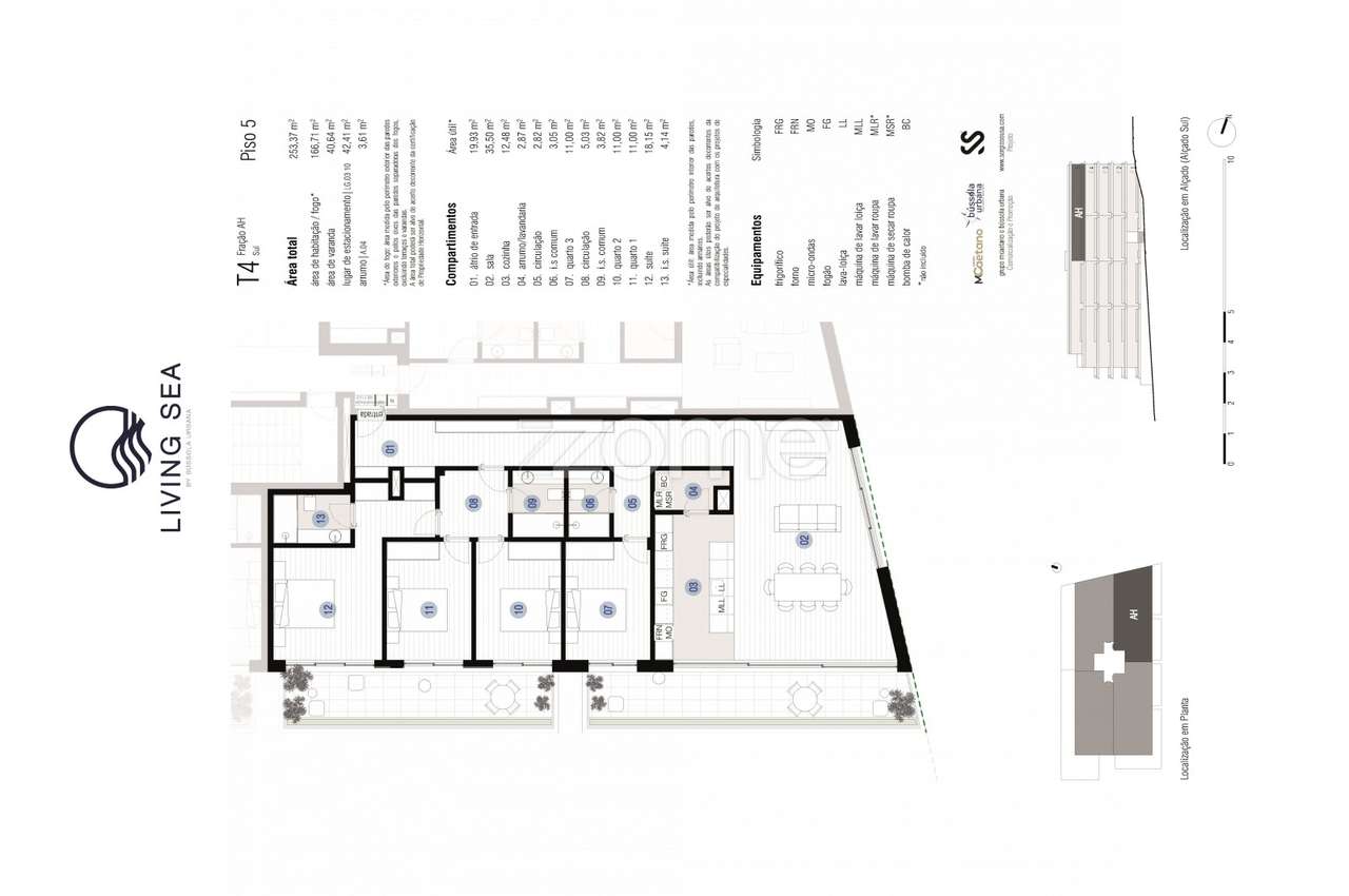 T4 na Seca do Bacalhau Vistas Deslumbrantes Mar - Grande imagem: 4/35