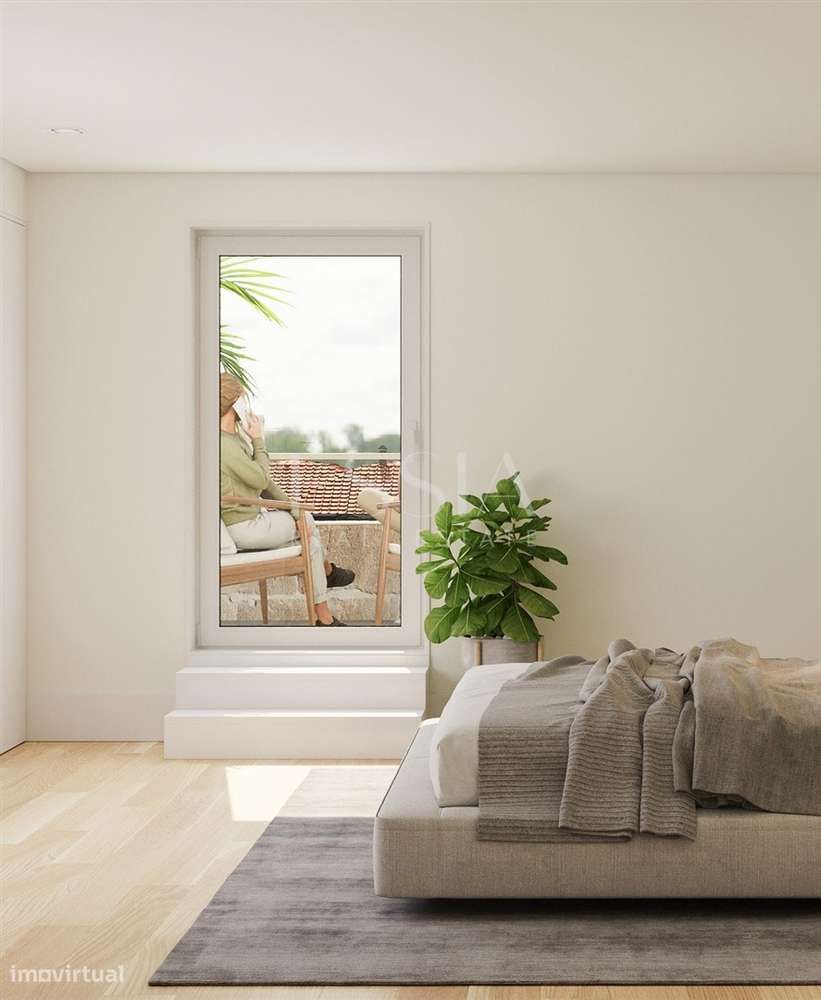 T2 Duplex com Varanda na Baixa do Porto | T2 Cedofeita Metro Trindade-6