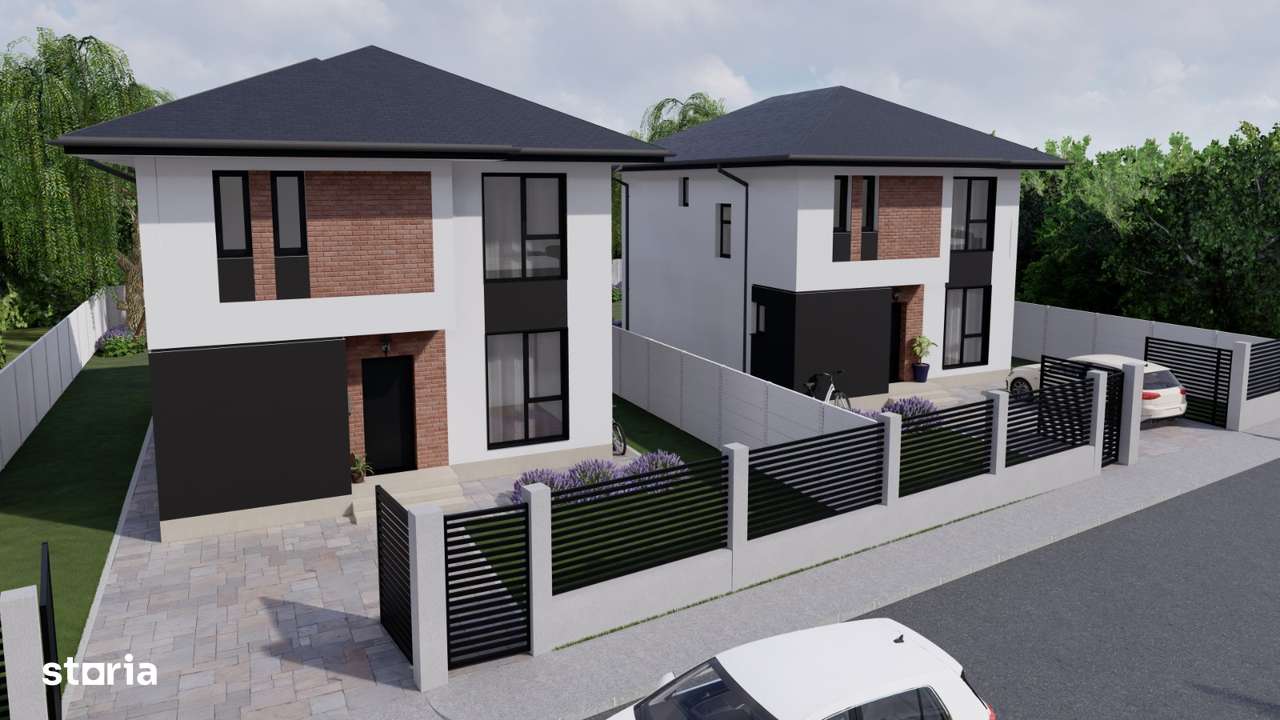 Vila 6 camere Bragadiru Cristalului Margelelor 3 bai buc inchisa - Imagine principală: 4/11