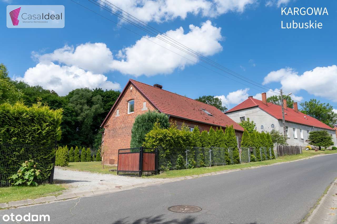 Na sprzedaż dom z potencjałem oraz atrakcyjną dużą działką - Kargowa!-18