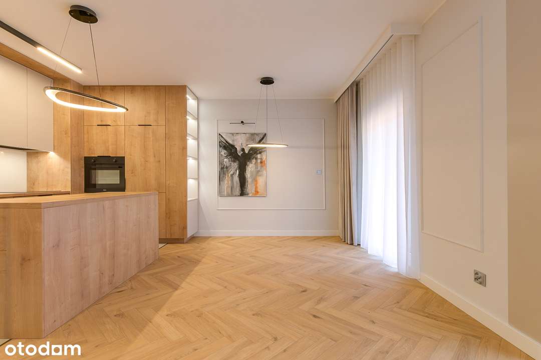 Mieszkanie River Side, dwa pokoje, balkon, wysoki standard. - Pełny obrazek: 5/20