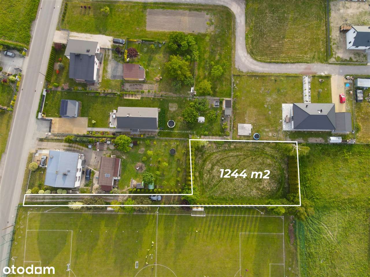 Działka na sprzedaż – Frydek, gmina Miedźna, powiat pszczyński-1