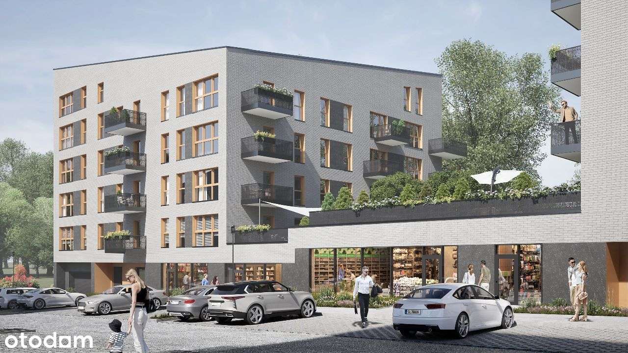 Ekskluzywny apartament z antresolą! TARAS NA DACHU - Pełny obrazek: 4/17