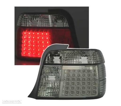 FAROLINS TRASEIROS LED PARA BMW E36 COMPACT 91-99 ESCURECIDO - 2