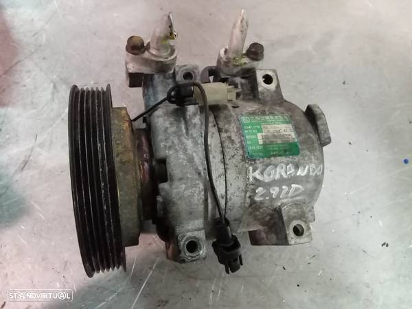 COMPRESSOR DO AC SSANGYONG KORANDO 2.9D - 1