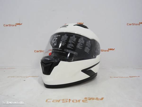 Capacete OMP Circuit EVO Preto Matte + Amarelo + Branco - 9