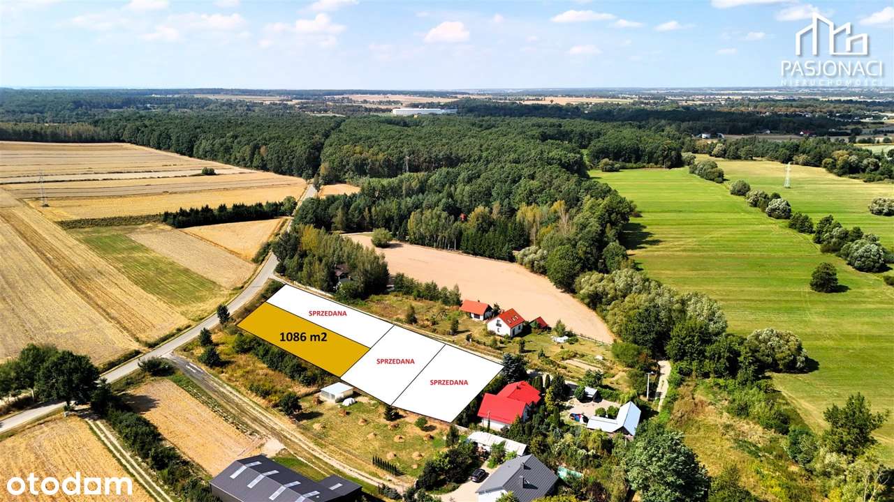 Działka budowlane blisko Lublina - Iżyce 1086 m2-2