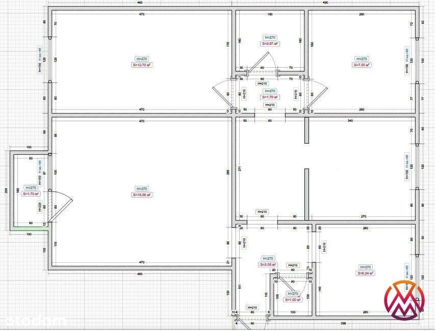 4 pokoje na Bałutach blisko Manufaktury!-12