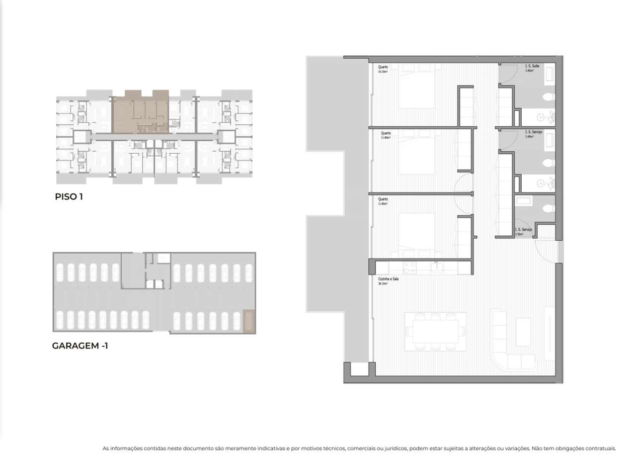 T3 novo com varanda ampla e garagem – Valongo-14