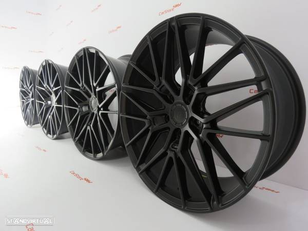 Jantes Japan Racing JR38 19 x 8.5 et45 5x112 Preto Matte - 6