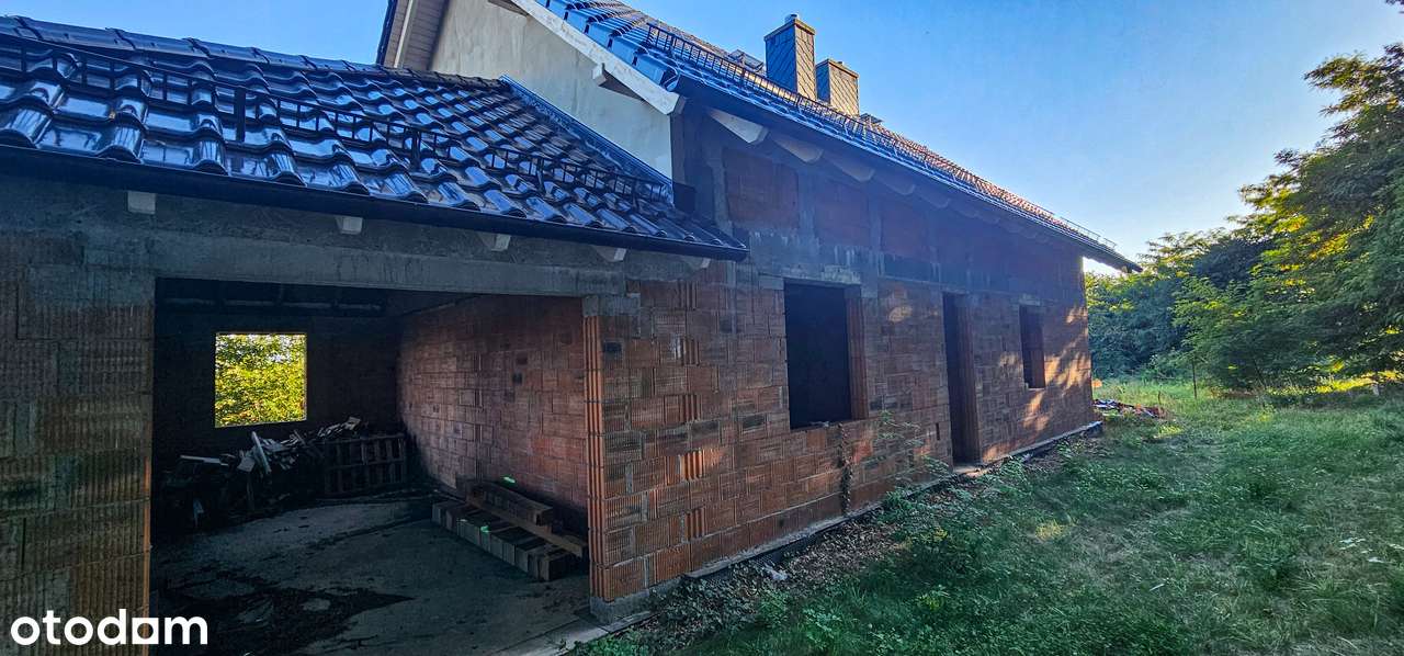 Dom jednorodzinny w stanie surowym otwartym – Otmuchów, ul. Leśna - Pełny obrazek: 4/8