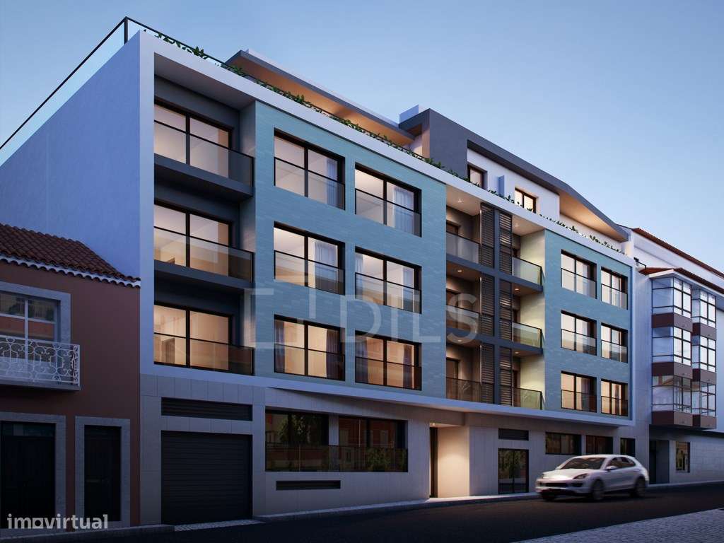 Apartamento T2 em novo empreendimento em Cacilhas - Grande imagem: 2/15