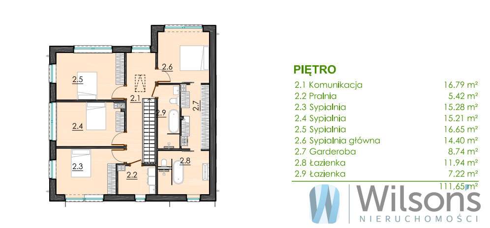 Wolnostojący220m2_działka572m2_Rekuperacja_Bielany - Pełny obrazek: 5/5
