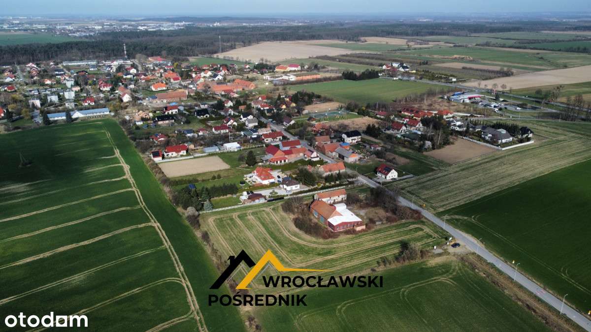 Działka inwestycyjna | 20 min od Wrocławia |-13