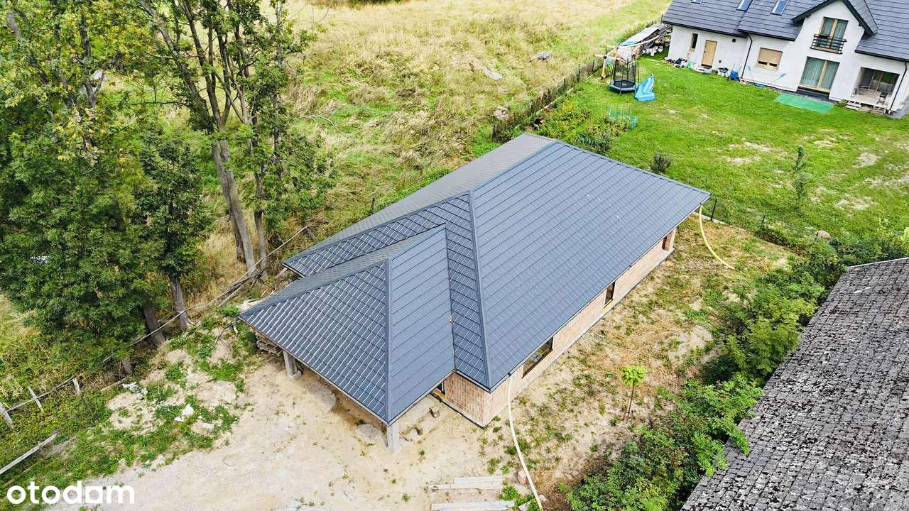 Nowoczesny dom parterowy Wola Batorska, gm. Niepołomice 820 m² działki - Pełny obrazek: 5/13