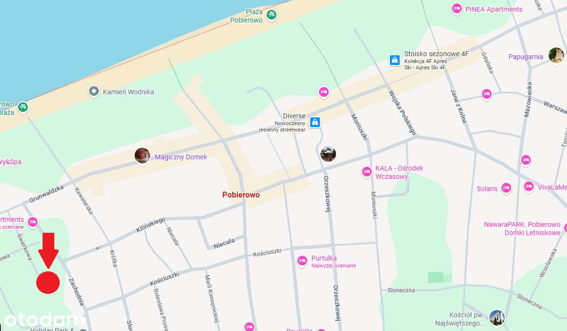 Pobierowo działka budowlana tylko 300m od morza - Pełny obrazek: 2/4