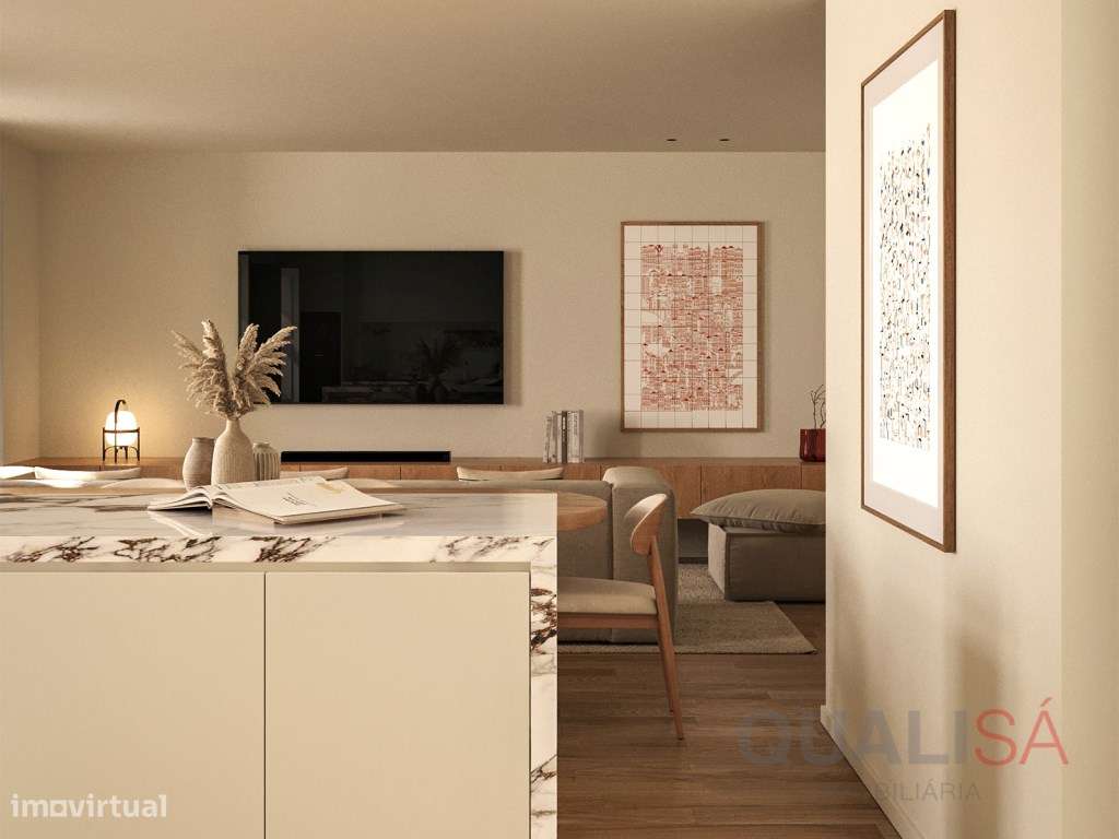 Apartamento T2 com terraço em prédio novo no centro histórico de Br... - Grande imagem: 5/27