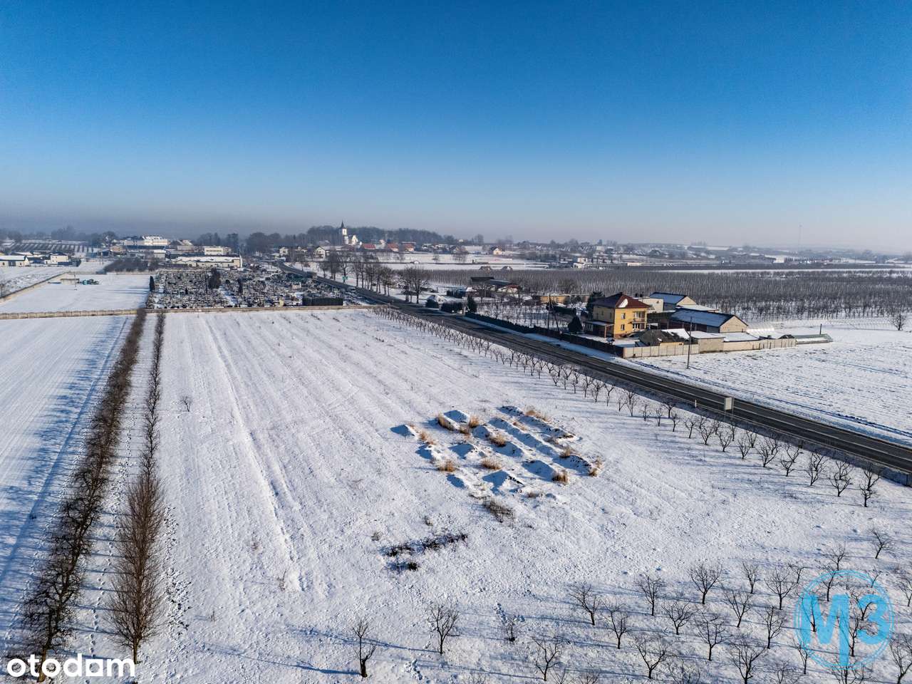 Duża działka w Łoniowie – asfalt, media i przestrzeń bez ograniczeń-4