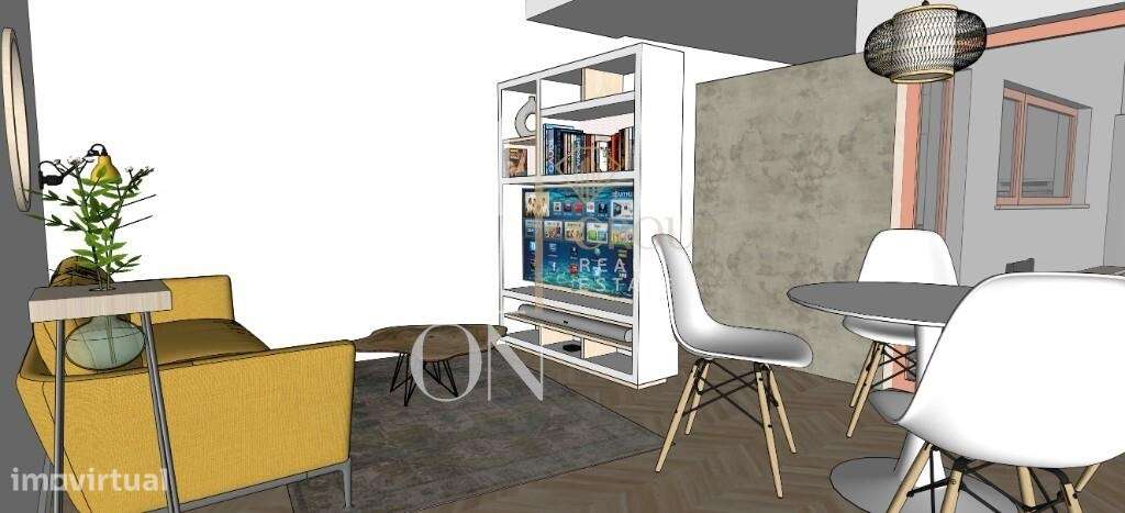 Andar de Moradia Bi-Familiar T2 Remodelada no Centro de Olhão - Grande imagem: 3/23