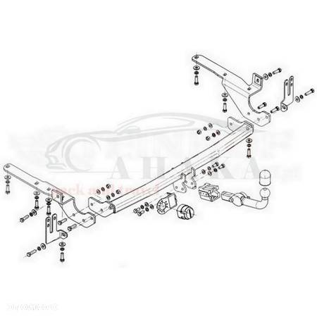 Hak Holowniczy Wypinany Automat Do Toyota Rav4 Iii 2006-2012 (Tylko Do Wersji Usa) - 3