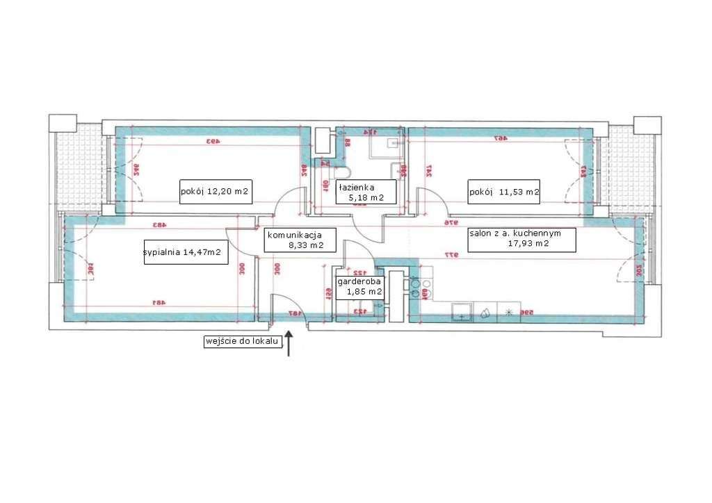 Badurskiego | Bieżanów-Prokocim | 4pok | Eng |-19
