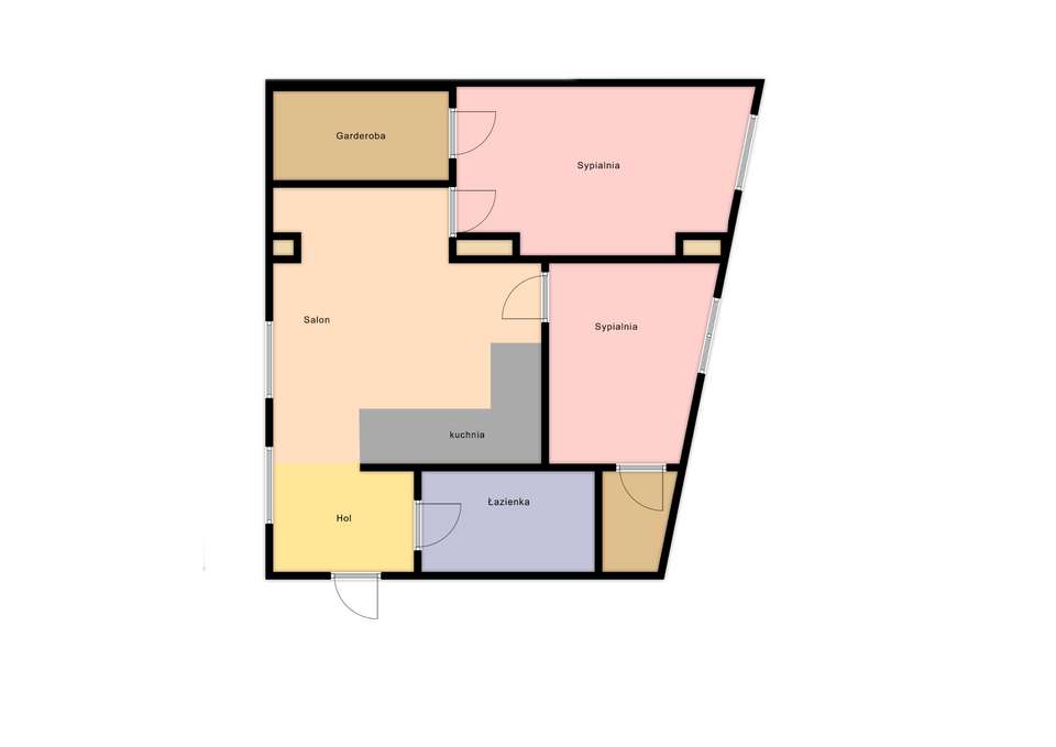 Mieszkanie do remontu + kominek-4