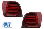 Stopuri Full LED compatibil cu VW POLO 6R 6C 61 (2011-2017) Semnal Dinamic Led Vento Look - 1