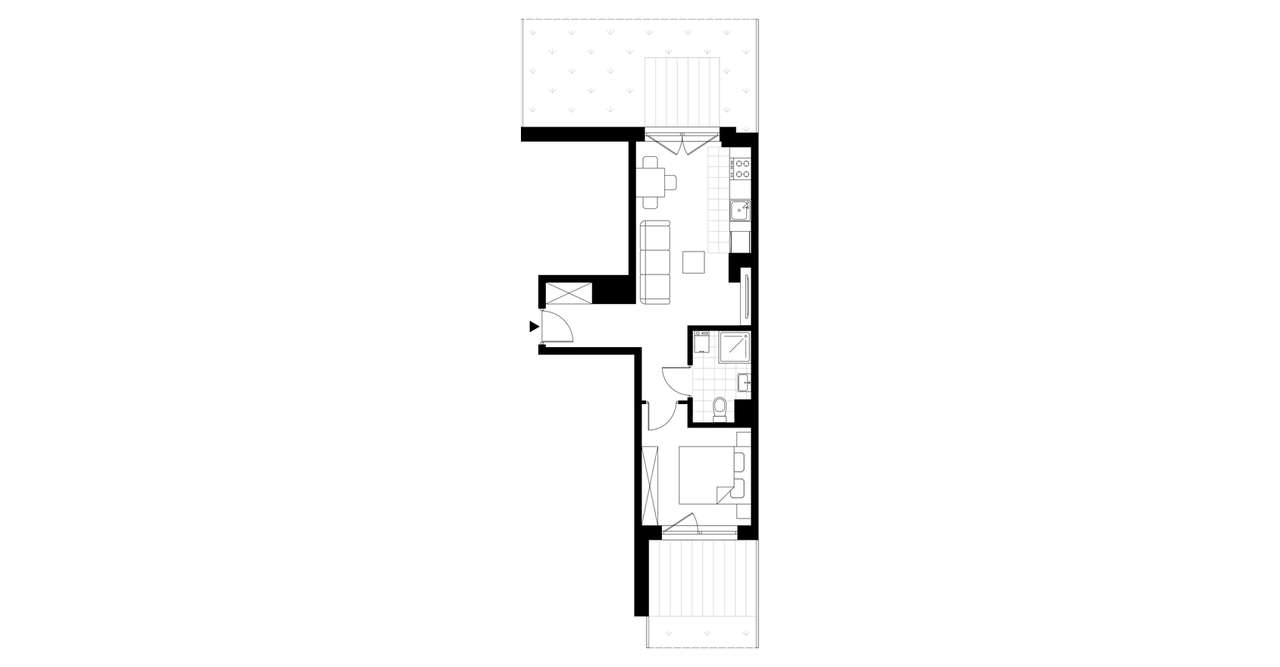 Osiedle Winogronowa Park |mieszkanie 2-pok. |B2.01 - Pełny obrazek: 4/8
